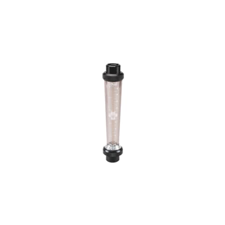 Dwyer Instruments Polysulfone flowmeter, range 2.0-20.0 GPM (8-76 LPM) water. UV-3112